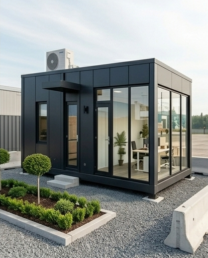 modern portable office cabin